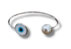 Evil Eye Bracelet Silver