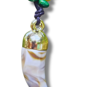 Tooth Necklace with small storage space