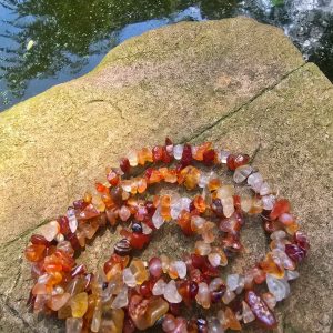 Carnelian Chip Bracelet