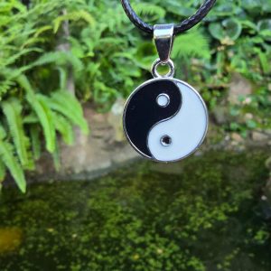 Yin Yang on a Wax Cord