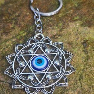 Evil Eye Key Chain Large