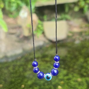 Evil Eye Beads On Wax Cord