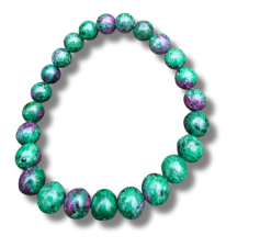 Ruby with Zoisite Tumbled Bracelet