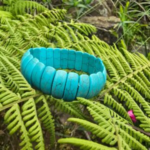 Blue Howlite Bracelet