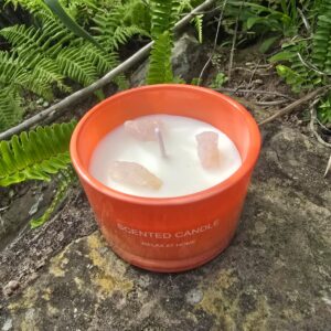 Rose Quartz Candle