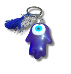 Hamsa Hand Evil Eye Key Chain