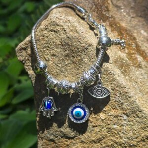 Triple Evil Eye Bracelet